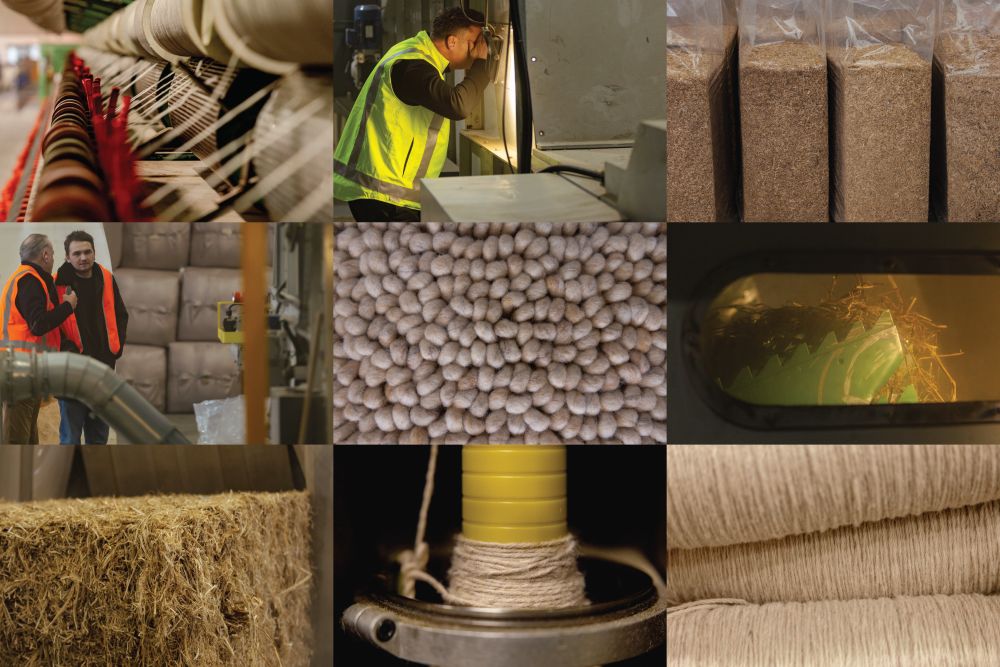 Mosaic of Rubisco materials and people